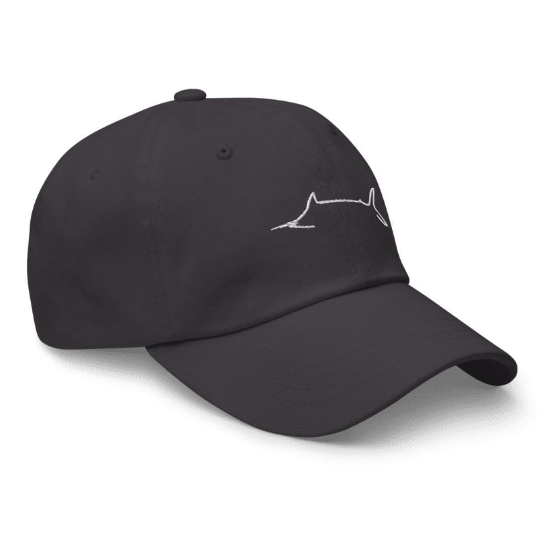 Marlin Crest Twill Hat - Storm Gray
