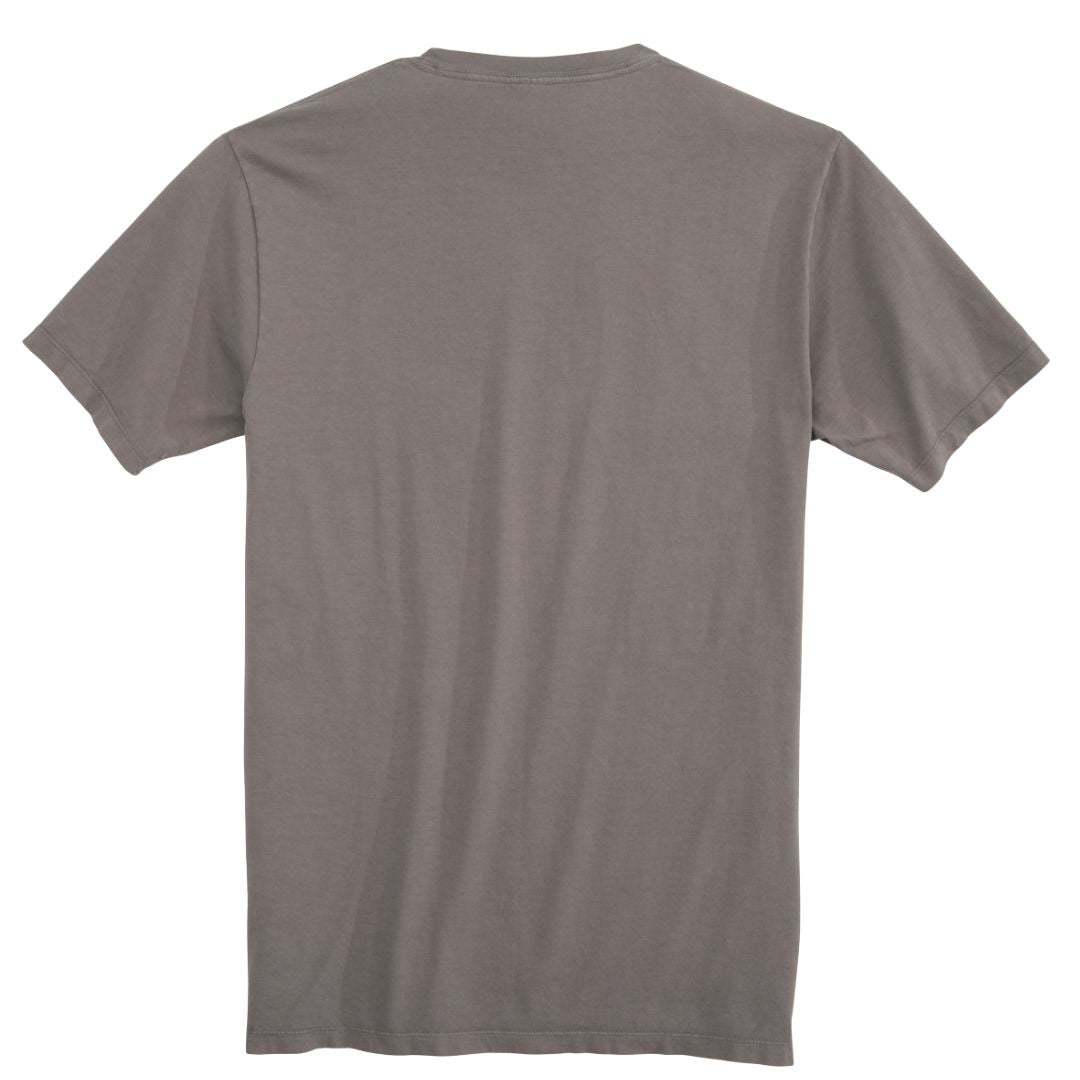 Marlin Crest Pocket Tee - Charcoal