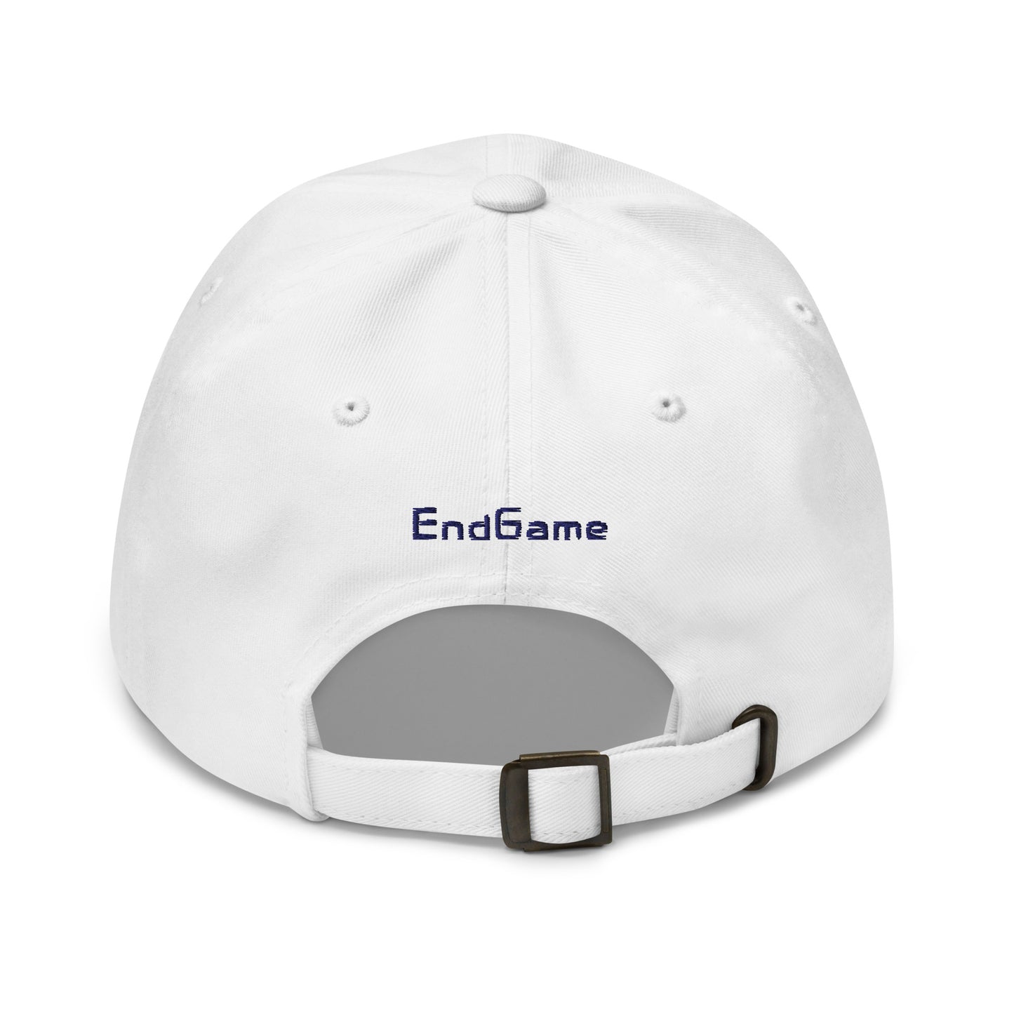 Marlin Crest Twill Hat - White